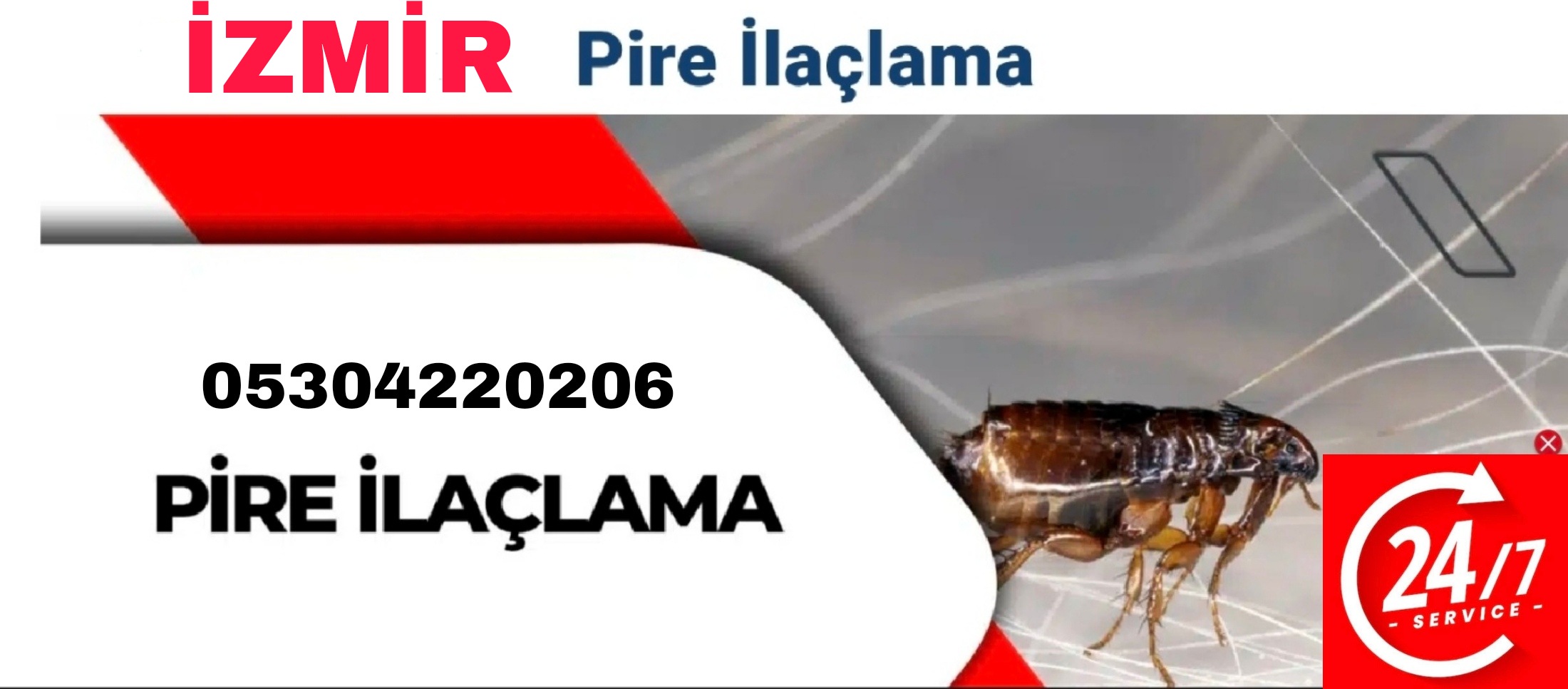 İZMİR PİRE İLAÇLAMA 05304220206